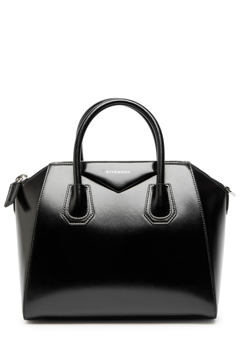 GIVENCHY-Antigona glossed leather top handle bag