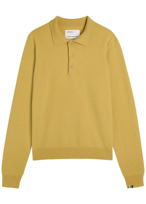 EXTREME CASHMERE-N°223 Be For cashmere-blend polo jumper