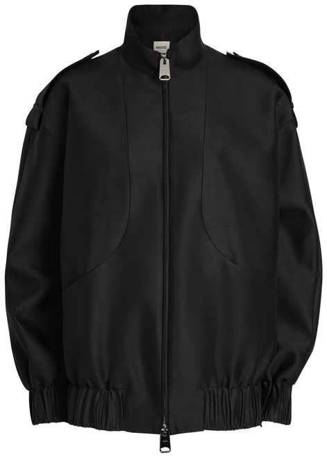 KHAITE-Sigi wool and silk-blend jacket