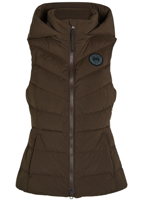 CANADA GOOSE-Clair detachable-hood padded shell gilet