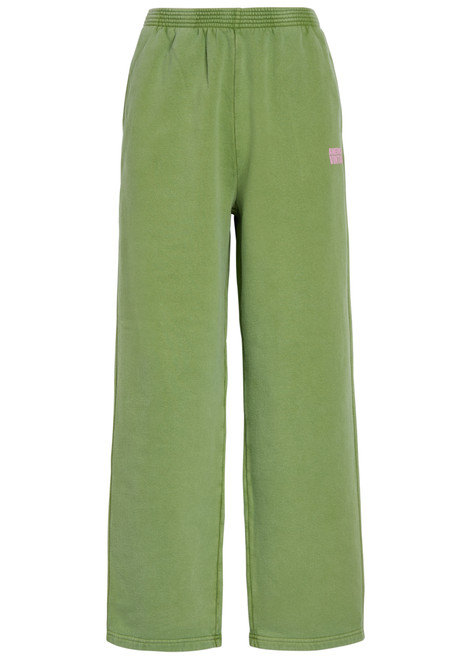 AMERICAN VINTAGE-Plizzy logo-print cotton sweatpants