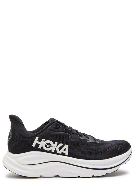 HOKA-Clifton 10 mesh-knit sneakers
