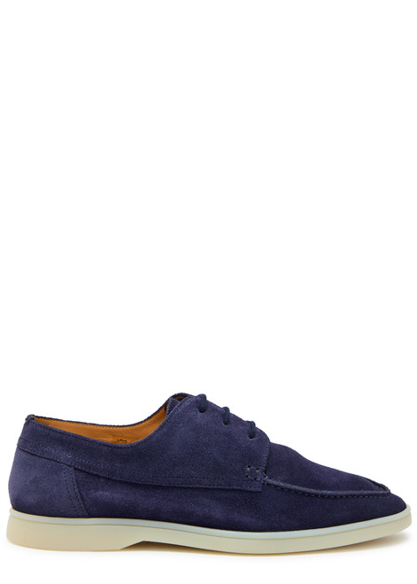 AURÉLIEN-Boat suede loafers