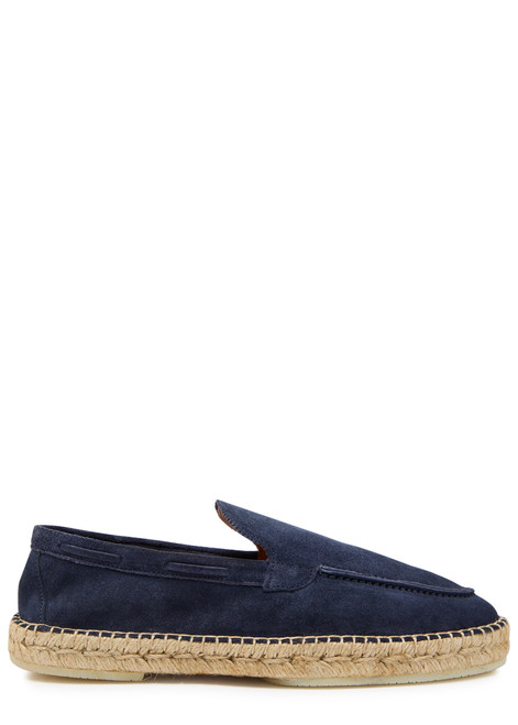 AURÉLIEN-Beachside suede espadrille loafers