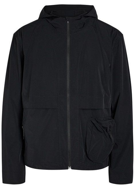 LITERARY SPORT-Ashbury hooded stretch-nylon run jacket