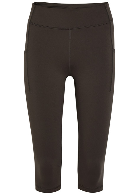 LITERARY SPORT-Lena stretch-jersey capri leggings