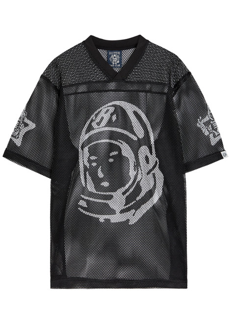 BILLIONAIRE BOYS CLUB-Logo-print mesh football T-shirt