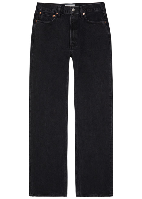 AGOLDE-Leena flared-leg jeans