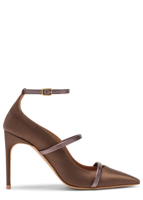 MALONE SOULIERS-Diaz 90 satin pumps