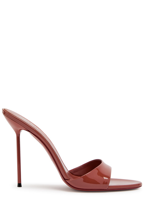 PARIS TEXAS-Lidia 105 patent leather mules