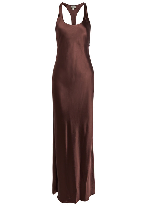 STAUD-Juanita satin maxi dress