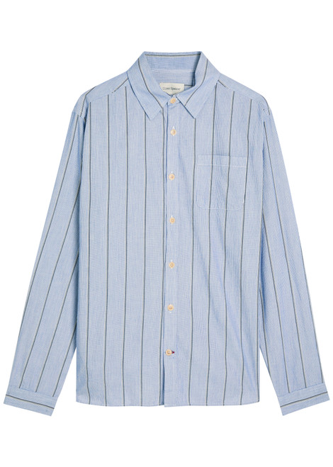 OLIVER SPENCER-New York Special striped cotton shirt
