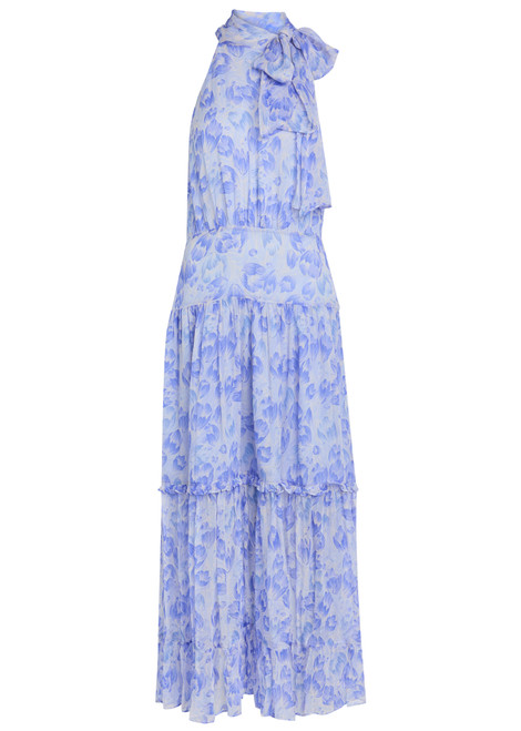 RIXO-Abi floral-print chiffon maxi dress