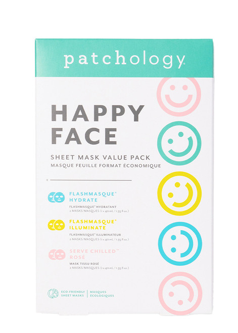 PATCHOLOGY-Happy Face Sheet Mask - set of 6