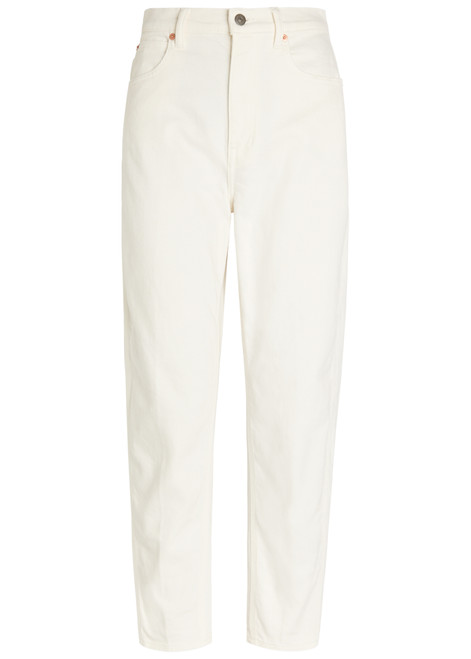 POLO RALPH LAUREN-Curved tapered-leg jeans