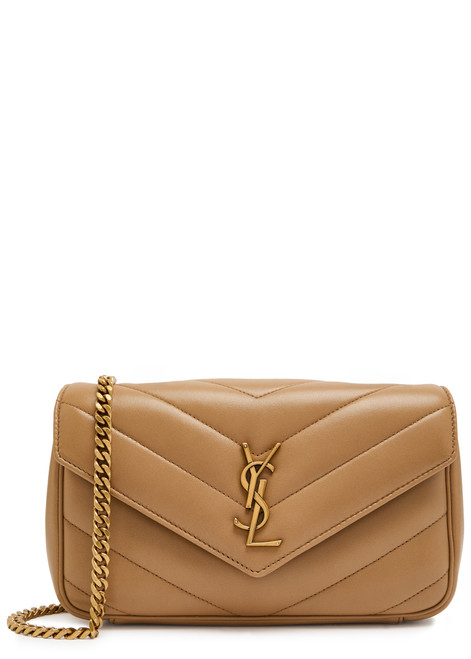 SAINT LAURENT-Loulou small quilted leather shoulder bag