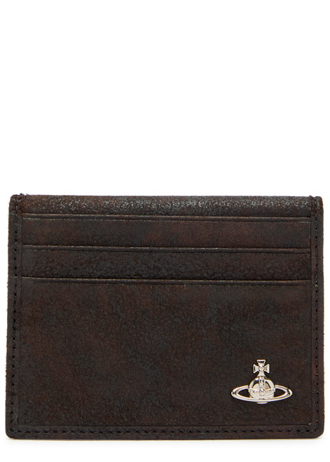 VIVIENNE WESTWOOD-Man leather card holder