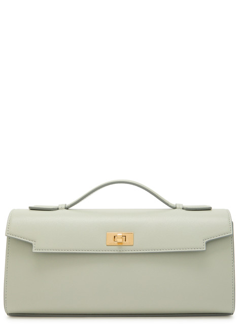 ANYA HINDMARCH-Mortimer leather clutch