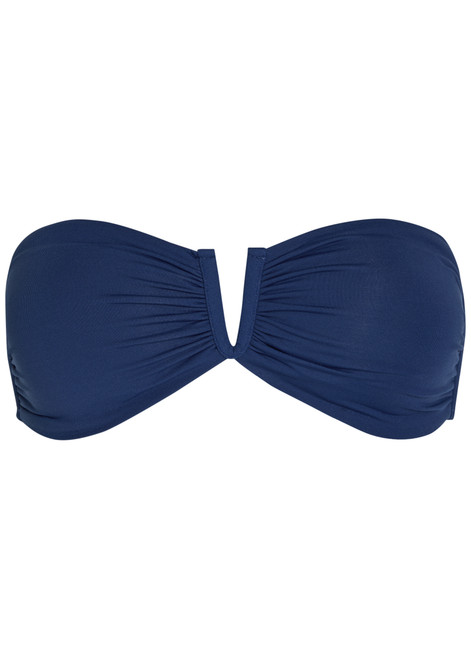 MELISSA ODABASH-Alba pleated bikini top