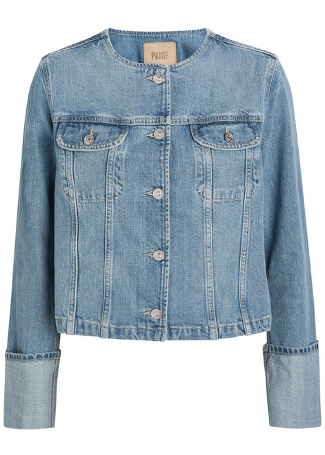 PAIGE-Dean panelled denim jacket