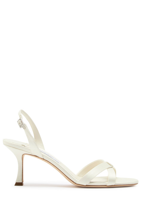 JIMMY CHOO-Elsy 70 satin sandals 