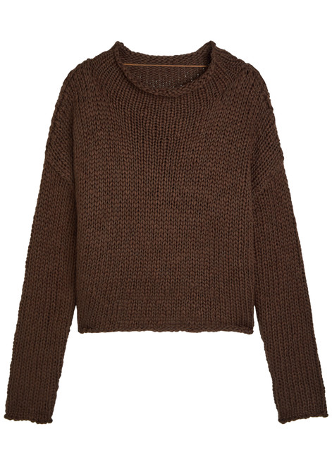FREE PEOPLE-Opal cotton-blend jumper