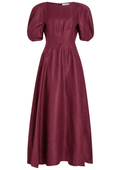 GABRIELA HEARST-Ranya linen maxi dress