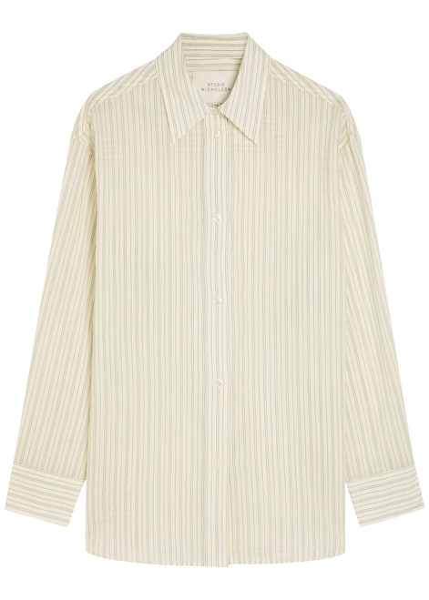 STUDIO NICHOLSON-Rouen wool shirt
