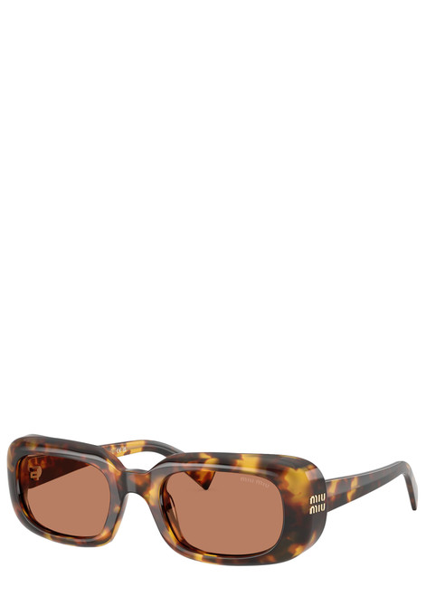 MIU MIU-Rectangle-frame sunglasses