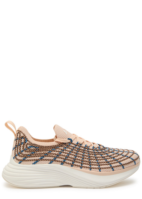 ATHLETIC PROPULSION LABS-Zipline embroidered knitted sneakers
