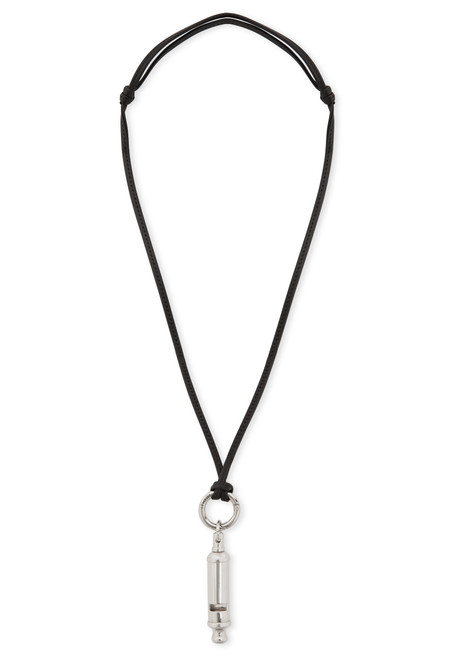 LEMAIRE-ACME Whistle leather necklace