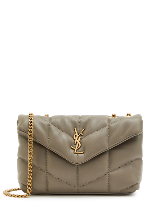 SAINT LAURENT-Lou quilted leather shoulder bag