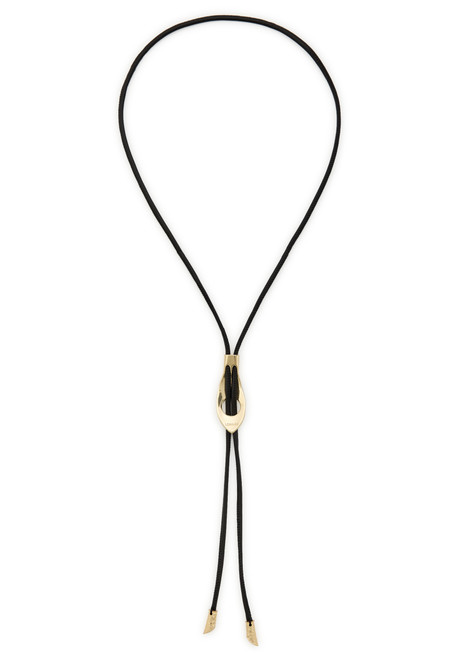 LEMAIRE-Snake Bolo Tie nappa necklace