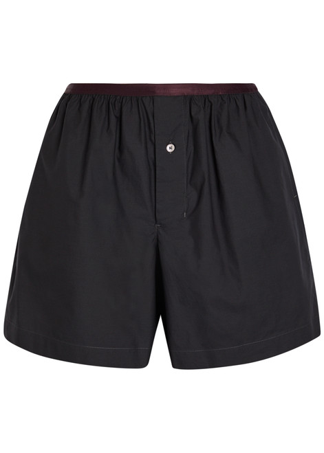 LEMAIRE-Cotton and silk-blend boxer shorts