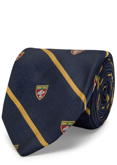 POLO RALPH LAUREN-University silk tie