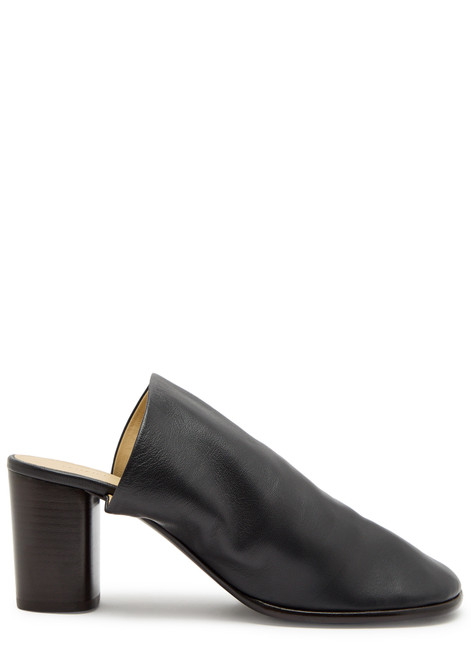 LEMAIRE-Glove 80 leather mules