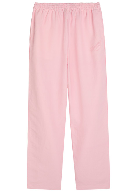 WILLY CHAVARRIA-Ruff Rider logo-embroidered woven trousers 