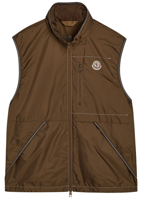 MONCLER-Ansiei hooded nylon gilet