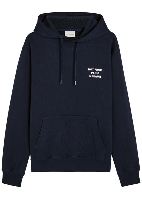 DRÔLE DE MONSIEUR-NFPM hooded cotton sweatshirt