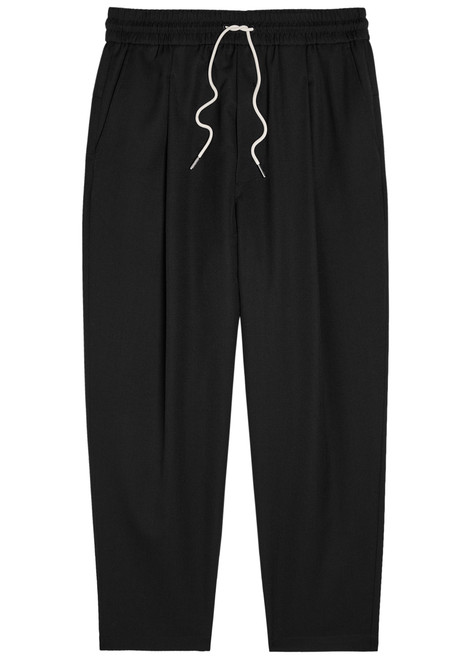 DRÔLE DE MONSIEUR-Le Pantalon Cropped cotton trousers