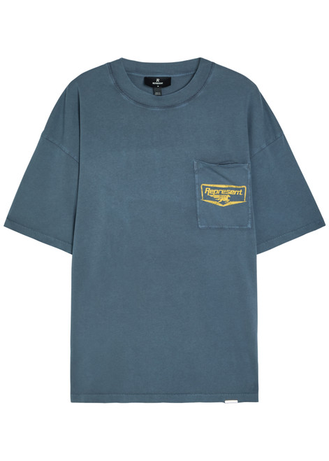 REPRESENT-Nothing Faster printed cotton T-shirt