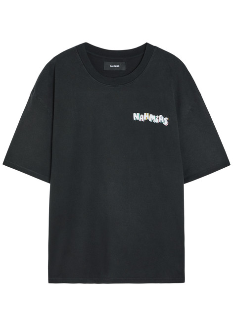 NAHMIAS-Swirl Star printed cotton T-shirt