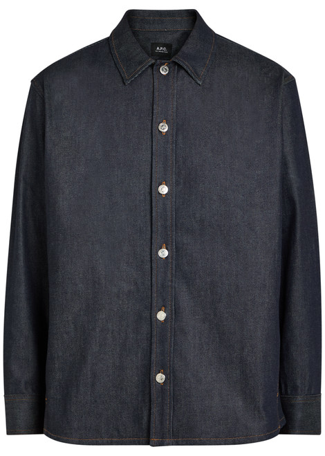 A.P.C.-Surchemise denim overshirt
