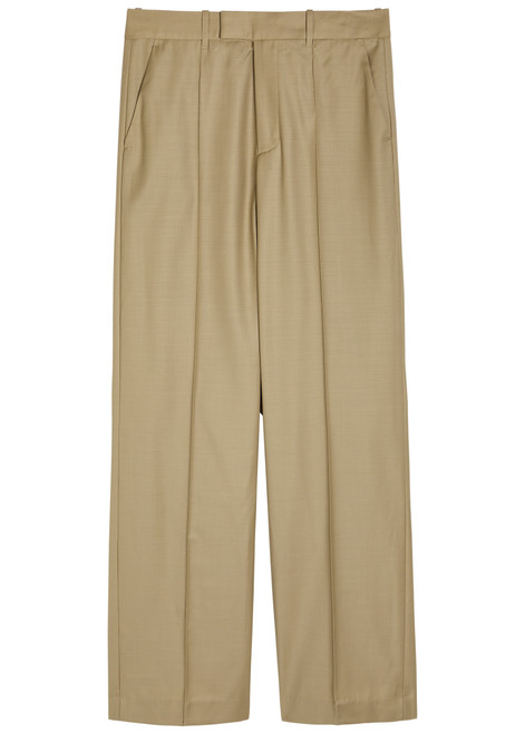 RONNY KOBO-Rowley straight-leg wool-blend trousers 