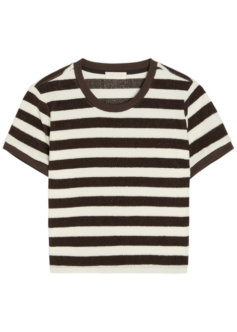 SUZIE KONDI-Carpi striped terry T-shirt