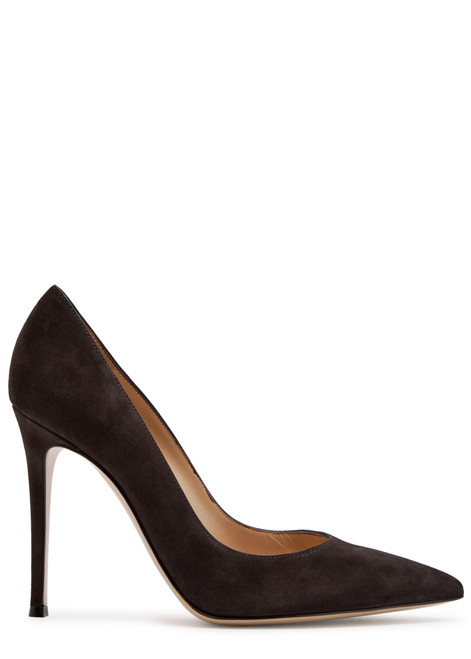 GIANVITO ROSSI-Gianvito 105 suede pumps