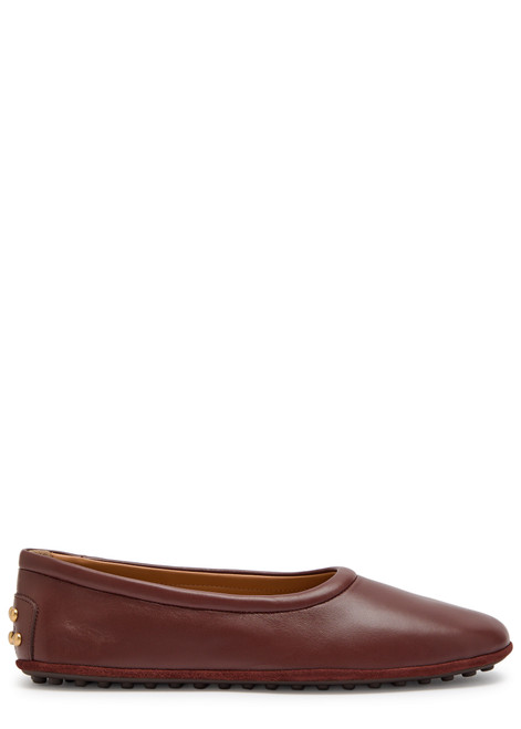 TODS-Gomma leather ballet flats