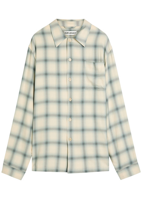 OUR LEGACY-Every checked woven shirt