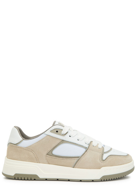 CLEENS-Lay Up panelled leather sneakers