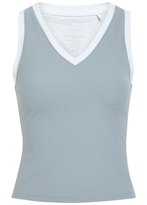 VARLEY-Chia V-neck stretch-jersey tank top 